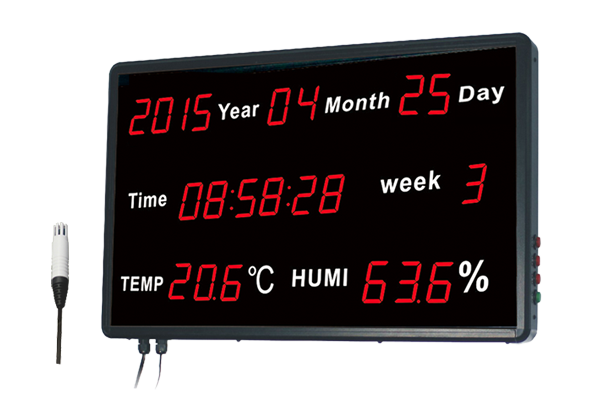 Huato HE218B-RS485 Large LED Display Thermohygrometer 