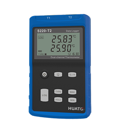 Huato S220 Series Thermocouple Thermometer Data logger