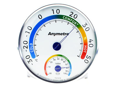 Anymetre TH101E Analog Thermohygrometer