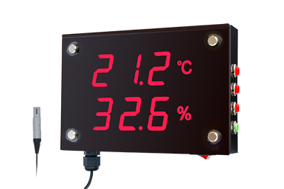Huato HE212A Large LED Display Thermohygrometer