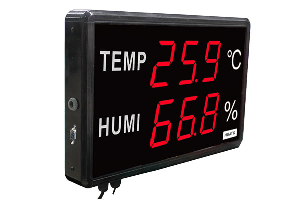 Huato HE223C-RS485 Large LED Display Thermohygrometer with RS485 Comm port