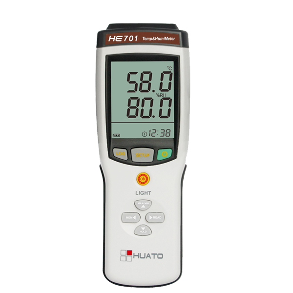 Huato HE701 Multi-Channel Handheld Thermocouple Thermometer