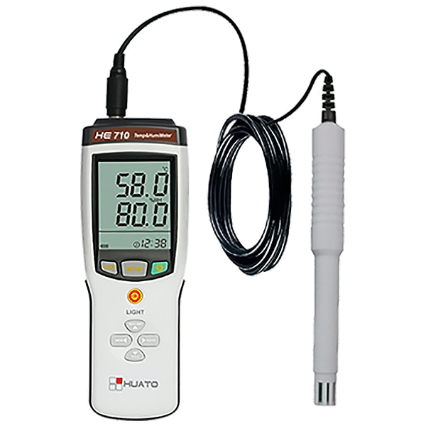 Huato HE710-EX Handheld Thermometer hygrometer External Sensor