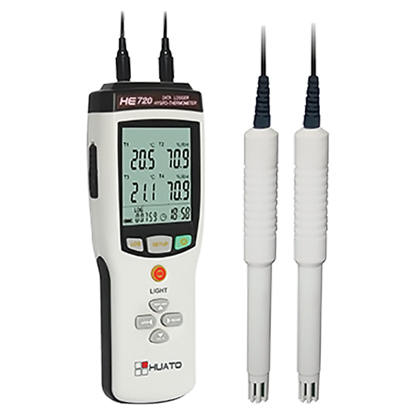 Huato HE720-EX Handheld Thermometer hygrometer External Sensor