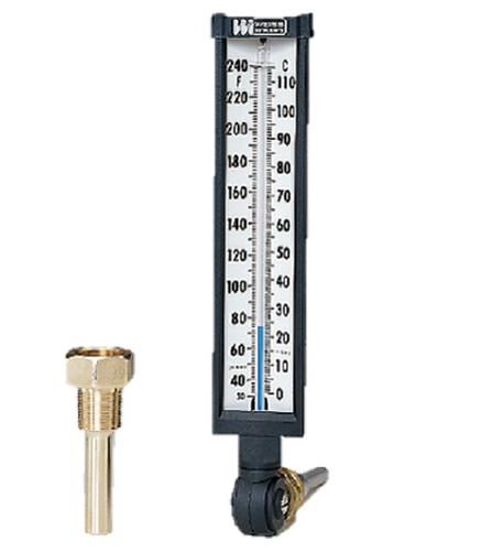 Weiss 9VU35 Dual Scale Industrial Thermometer