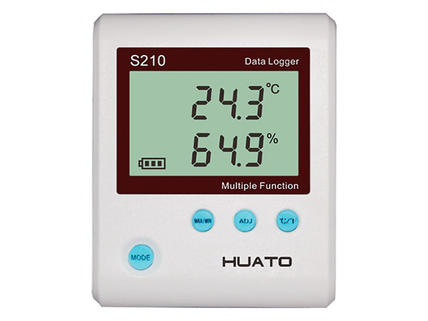 Huato S500 GSM Alarm Temperature Humidity Data Logger