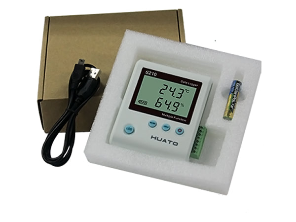 Huato S210-AS Multifunction Data logger Voltage function