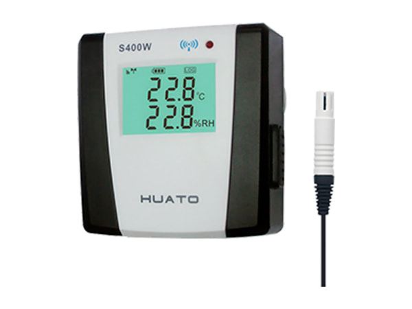 Huato S400W-EX Wireless Data Logger with External Temp. & Humidity Sensor