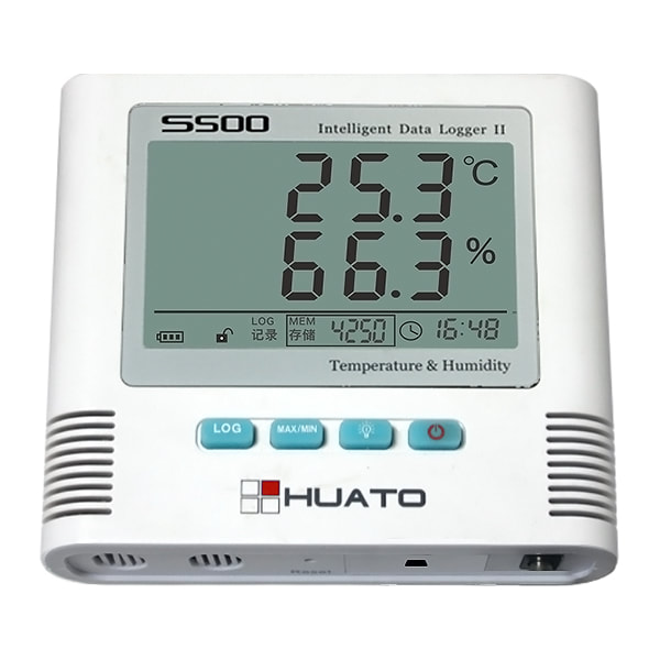 Huato S500 Temperature and Humidity Data Logger