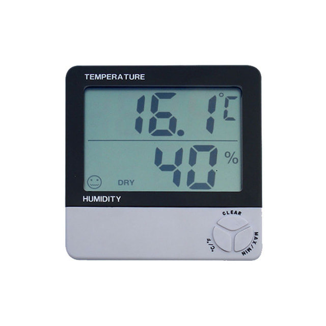 Room Temperature Humidity Meter Thermometer , Indoor Outdoor Thermometer  HUATO A200 Series
