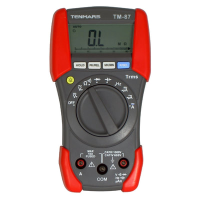 Tenmars TM-87 TRUE RMS Digital Multimeter