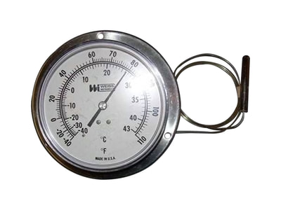Weiss Bimetal and Dial Thermometer